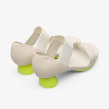 Camper Cream Sandals Womens - Alright Online Ireland | NVQZF7905